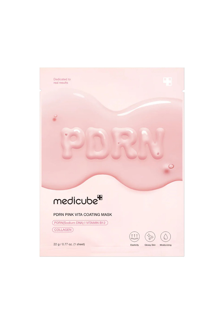 medicube PDRN Pink Vita Coating Mask Set 10ea