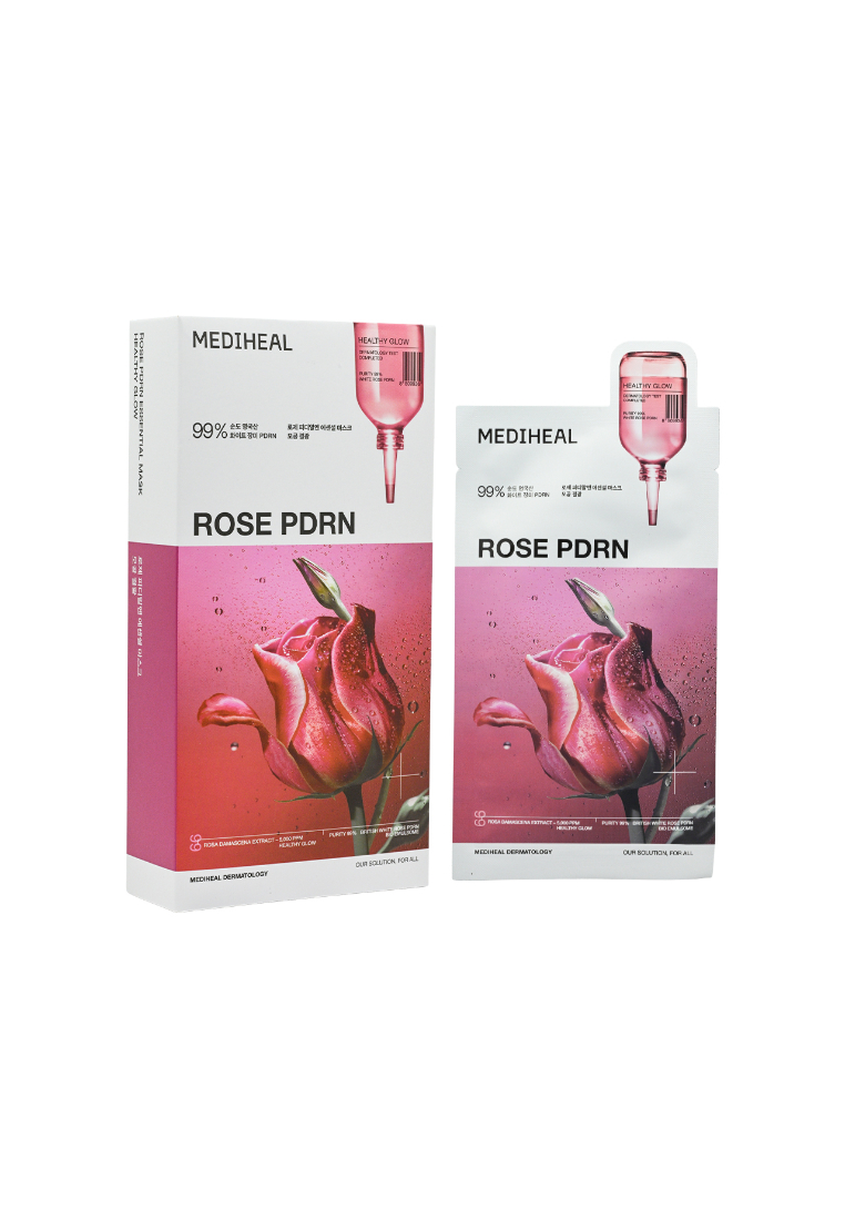 Mediheal Mediheal Rose PDRN Healthy Glow Essential Mask (10pcs) 10piece