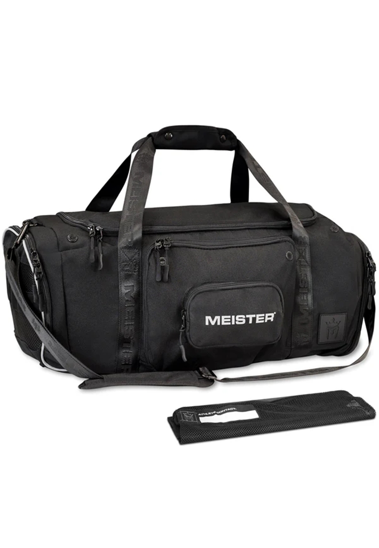 Meister Meister Brawler Gym Bag for Fighters w/ Zip-Out Wash Bag & Shoe Locker