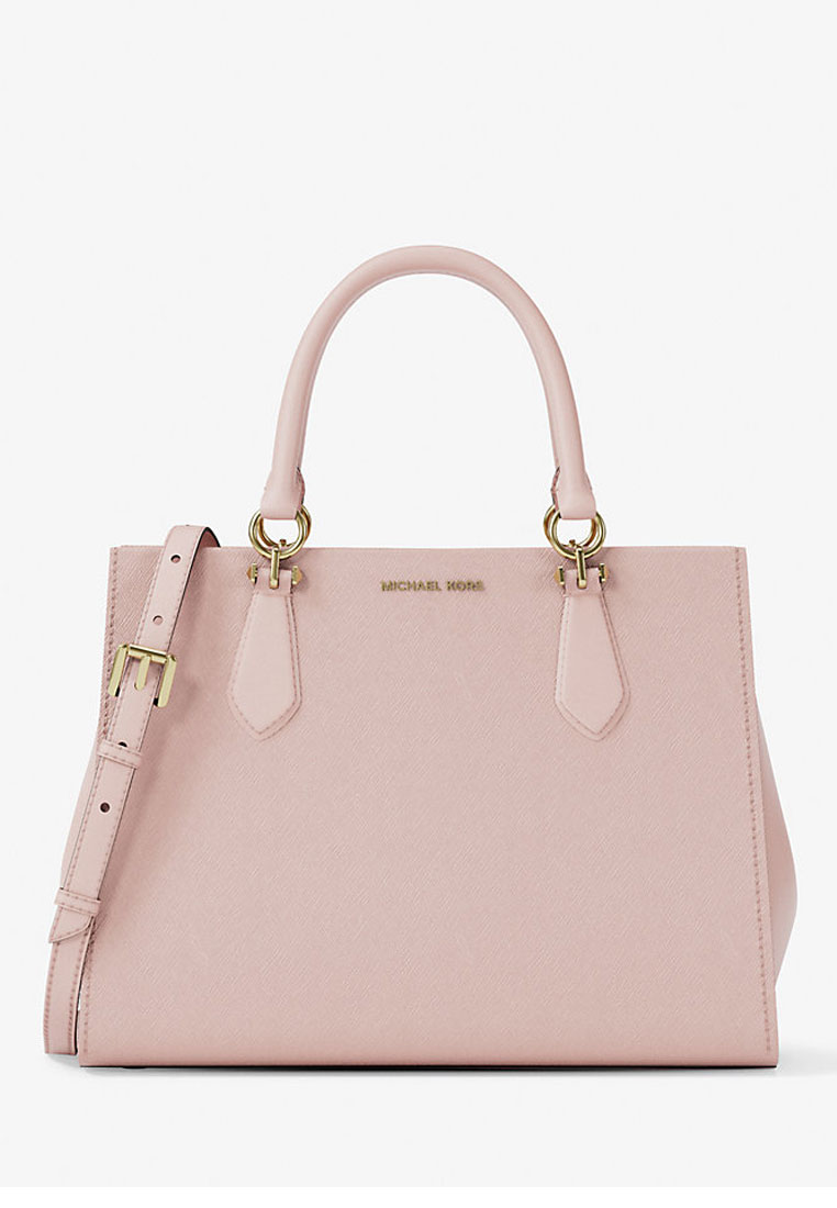 Michael Kors Marilyn Medium Saffiano Leather Satchel