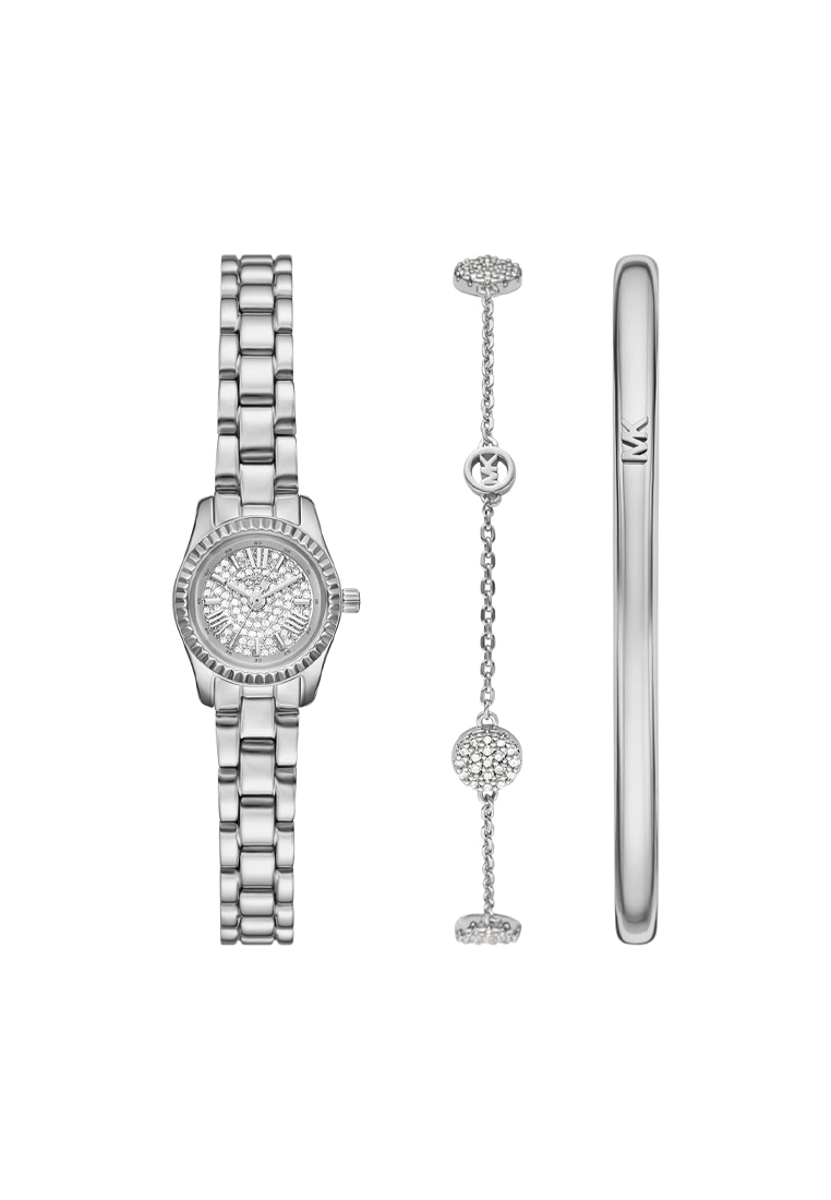 Michael Kors Ladies' Watch Gift Box in Silver MK4948SET
