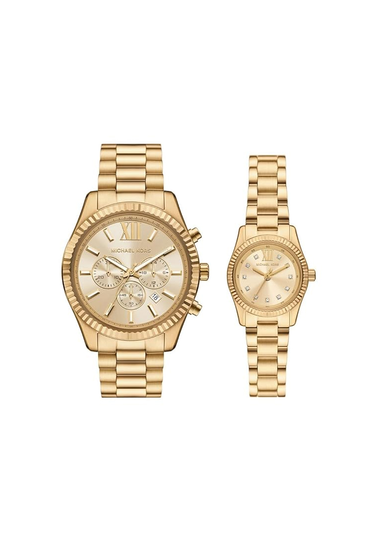 Michael Kors Ladies' Watch Set in Gold MK4950SET
