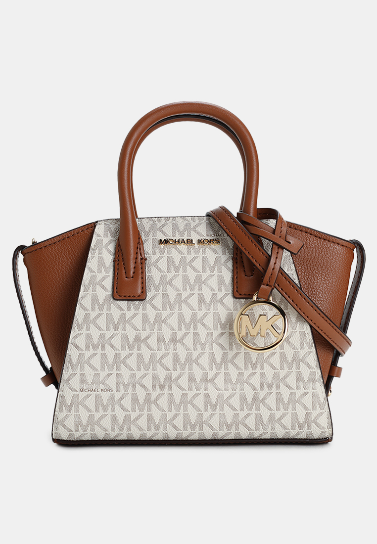 Michael Kors Avril Extra-Small Signature Logo Satchel Bag