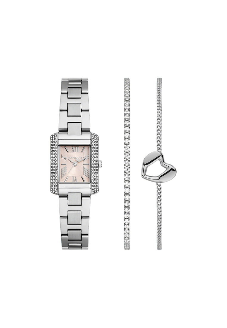 Michael Kors Ladies' Watch Set in Silver MK7514SET