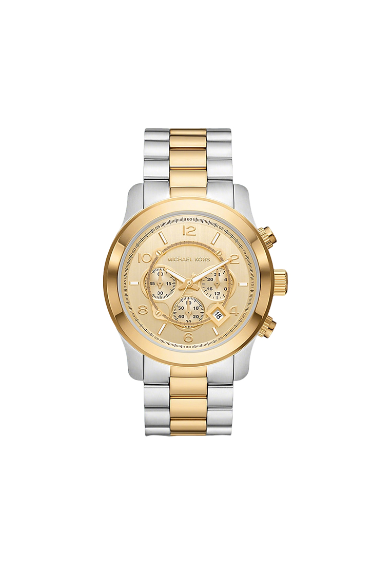 Michael Kors Men's Watch in Gold and Silver MK9075