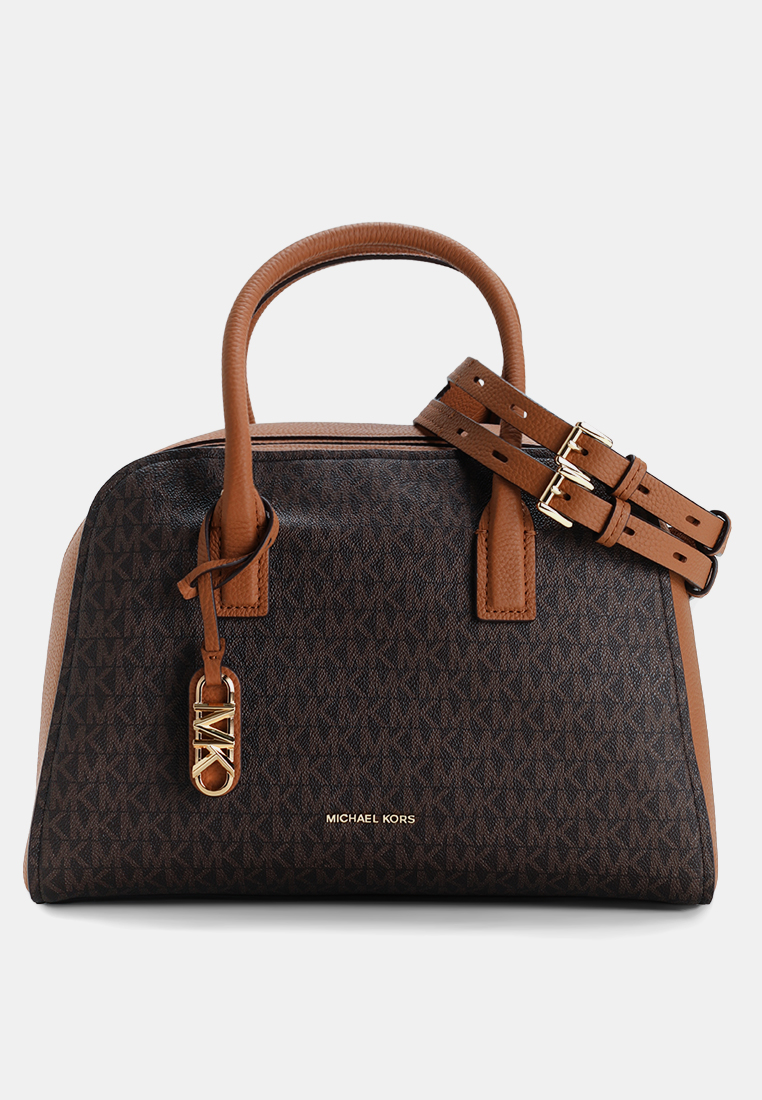 Michael Kors Ashton Medium Zip Satchel Bag