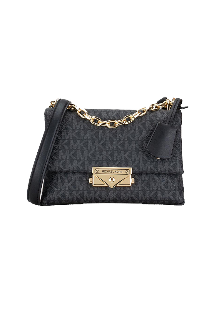 Michael Kors Cece Small Logo Shoulder Bag Black 35F2G0EC5B