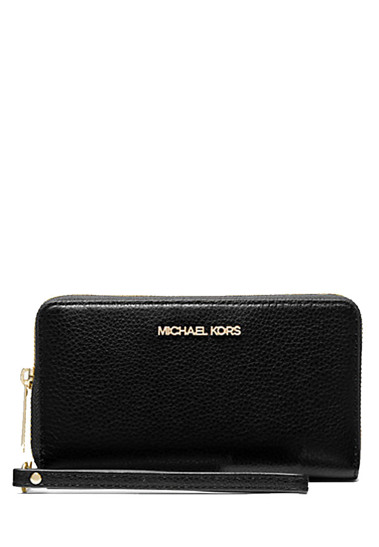 MICHAEL KORS Large Pebbled Leather Smartphone Wristlet