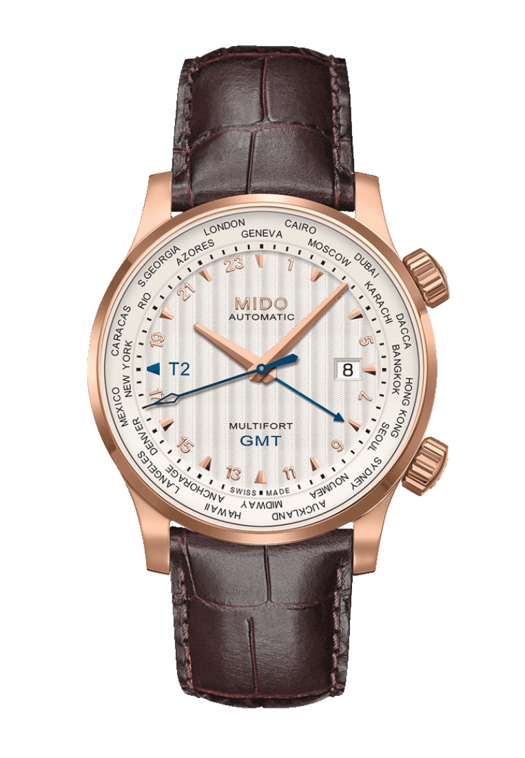 Mido Mido Multifort GMT Gent Automatic Watch M0059293603100