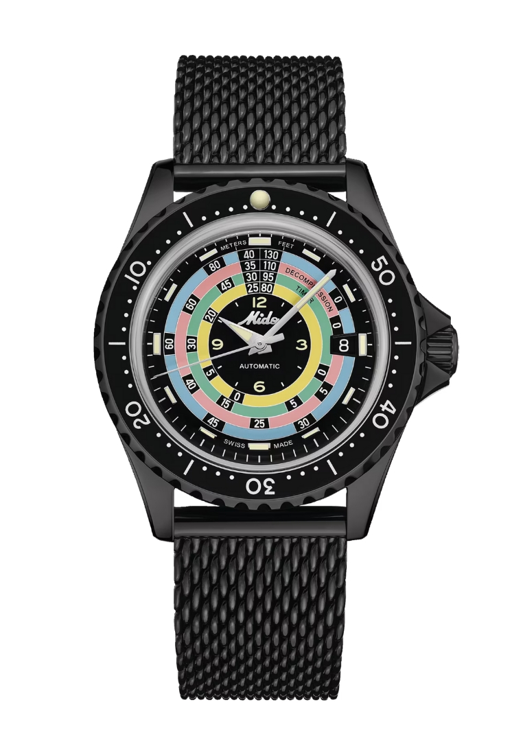 Mido Mido Ocean Star Decompression Timer 1961 Limited Edition Automatic Watch (2 Extra Straps) M0268