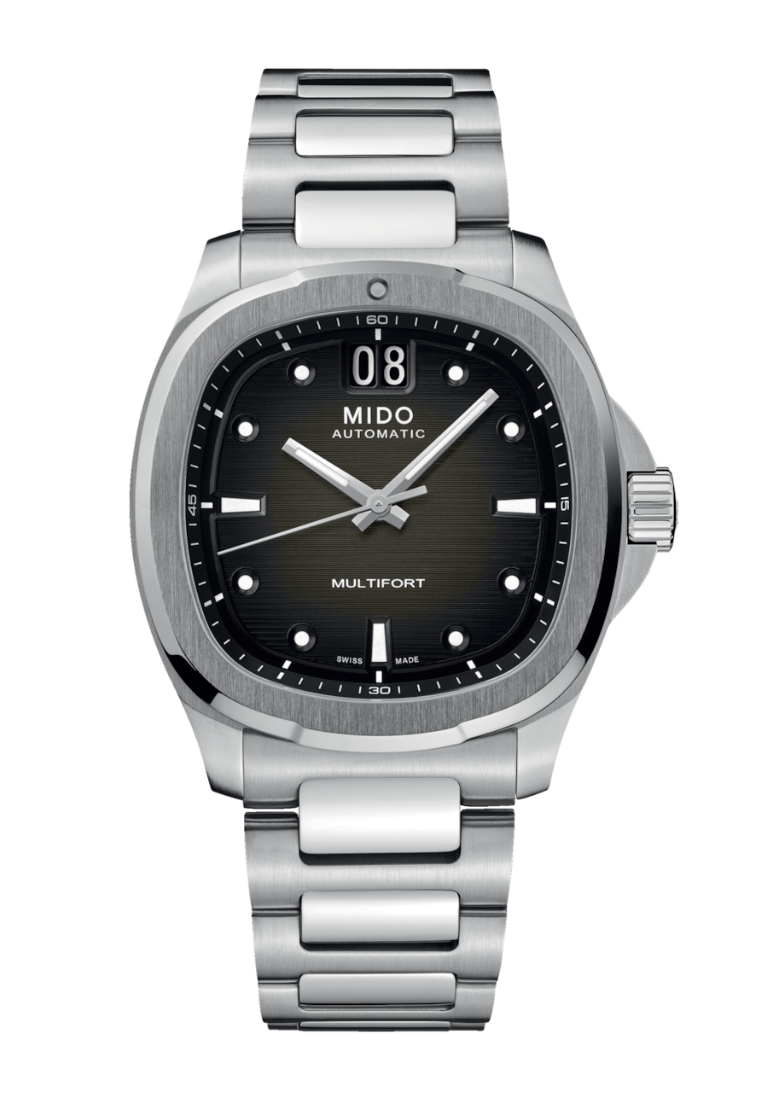 Mido Mido Multifort TV Big Date Grey Dial Stainless Steel Band Automatic Watch M0495261108100