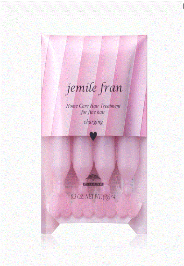 Milbon MILBON- Jemile Fran Home Care Hair Treatment for Fine hair (Charging) 9g x 4