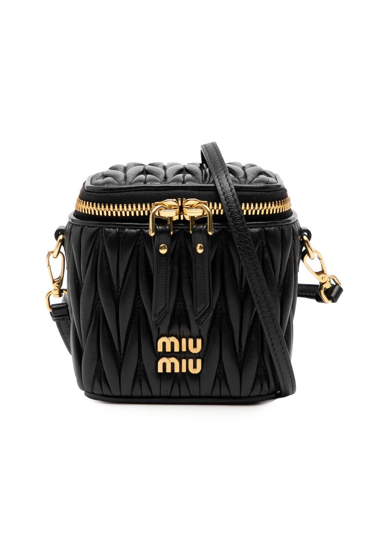 Miu Miu Pre-Loved Miu Miu Micro Matelasse Nappa Vanity Crossbody