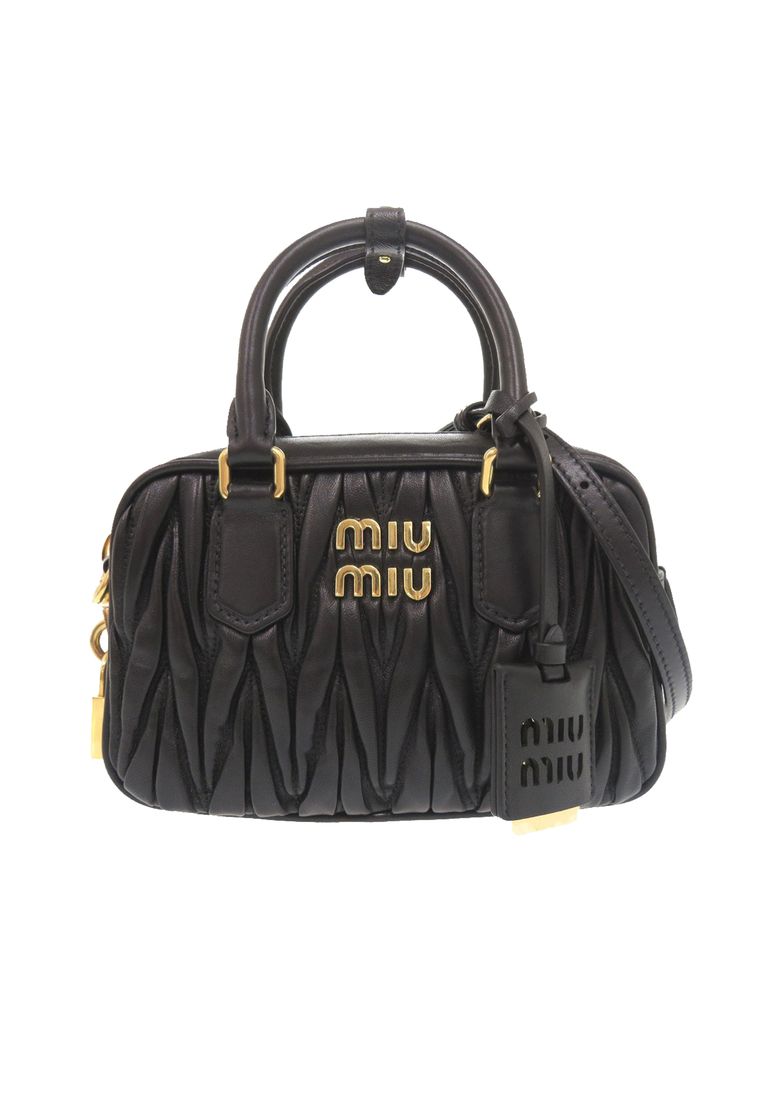 Miu Miu Pre-Loved Miu Miu Small Matelasse Nappa Arcadie Satchel