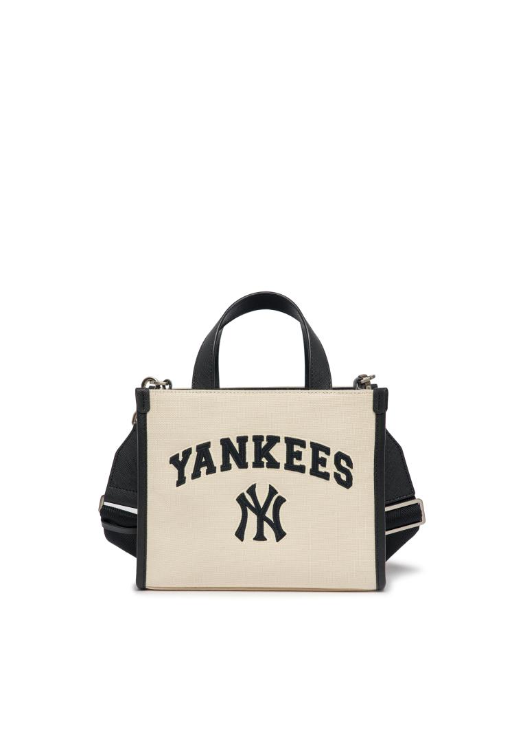MLB BASIC LETTERING CANVAS S-TOTE BAG NEW YORK YANKEES