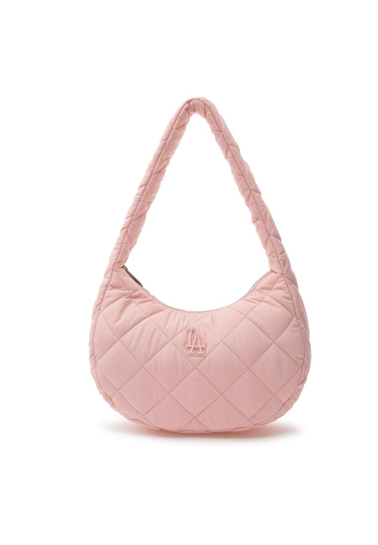 MLB PADDING QUILTED M-HOBO BAG LOS ANGELES DODGERS