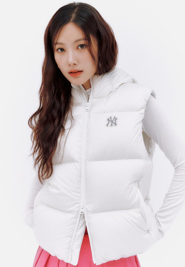 MLB BASIC HOODED DOWN VEST NEW YORK YANKEES