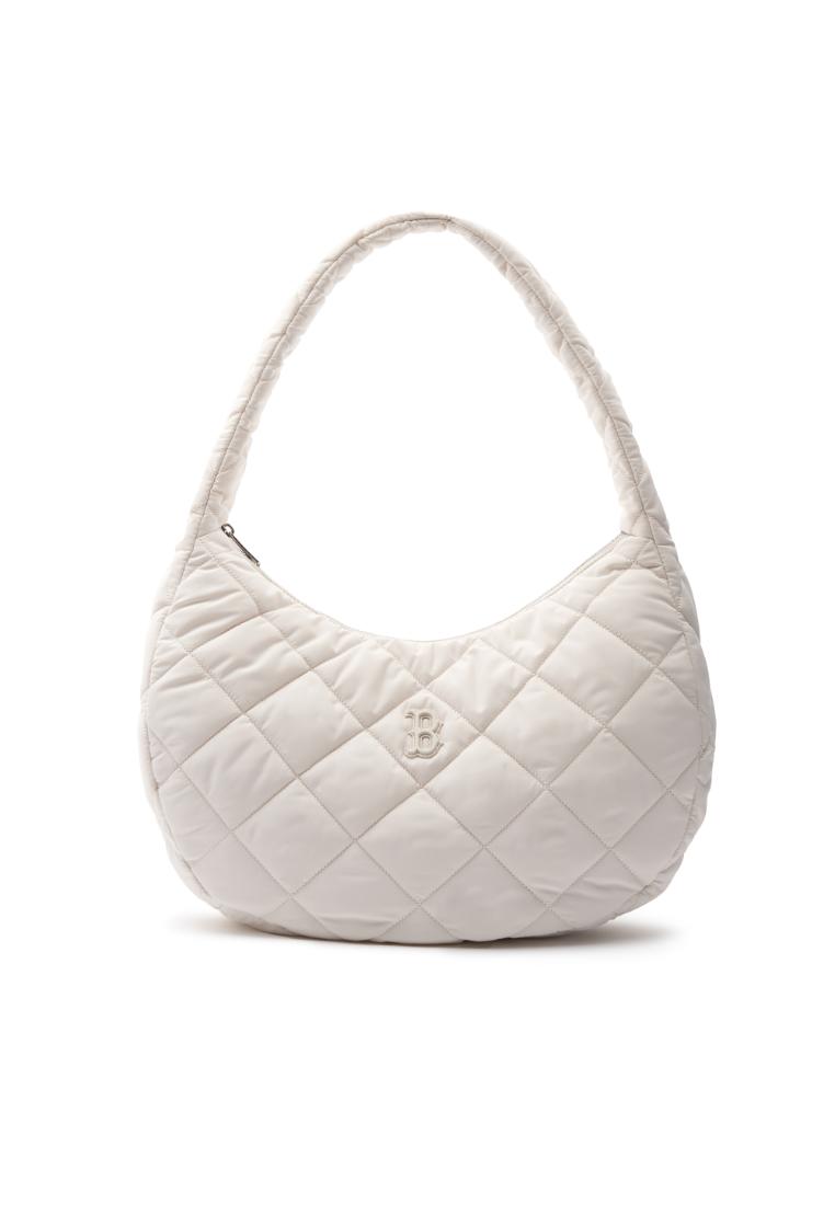 MLB PADDING QUILTED L-HOBO BAG BOSTON RED SOX