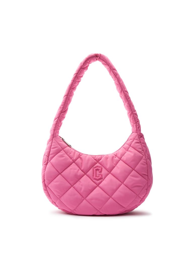 MLB PADDING QUILTED M-HOBO BAG CLEVELAND INDIANS