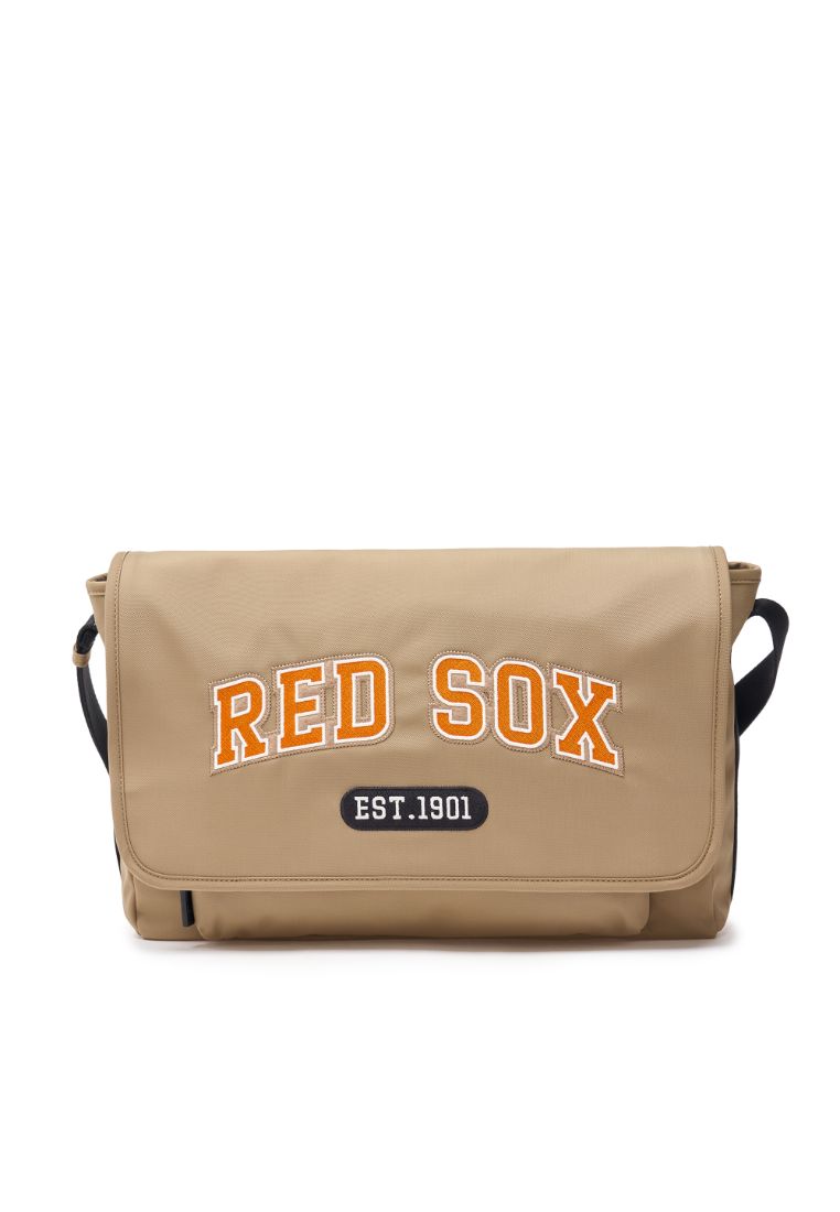 MLB VARSITY NYLON MESSENGER BAG BOSTON RED SOX