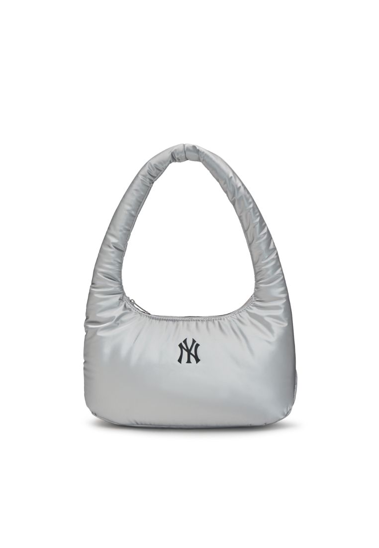 MLB BASIC LUXLEISURE NYLON HOBO BAG NEW YORK YANKEES