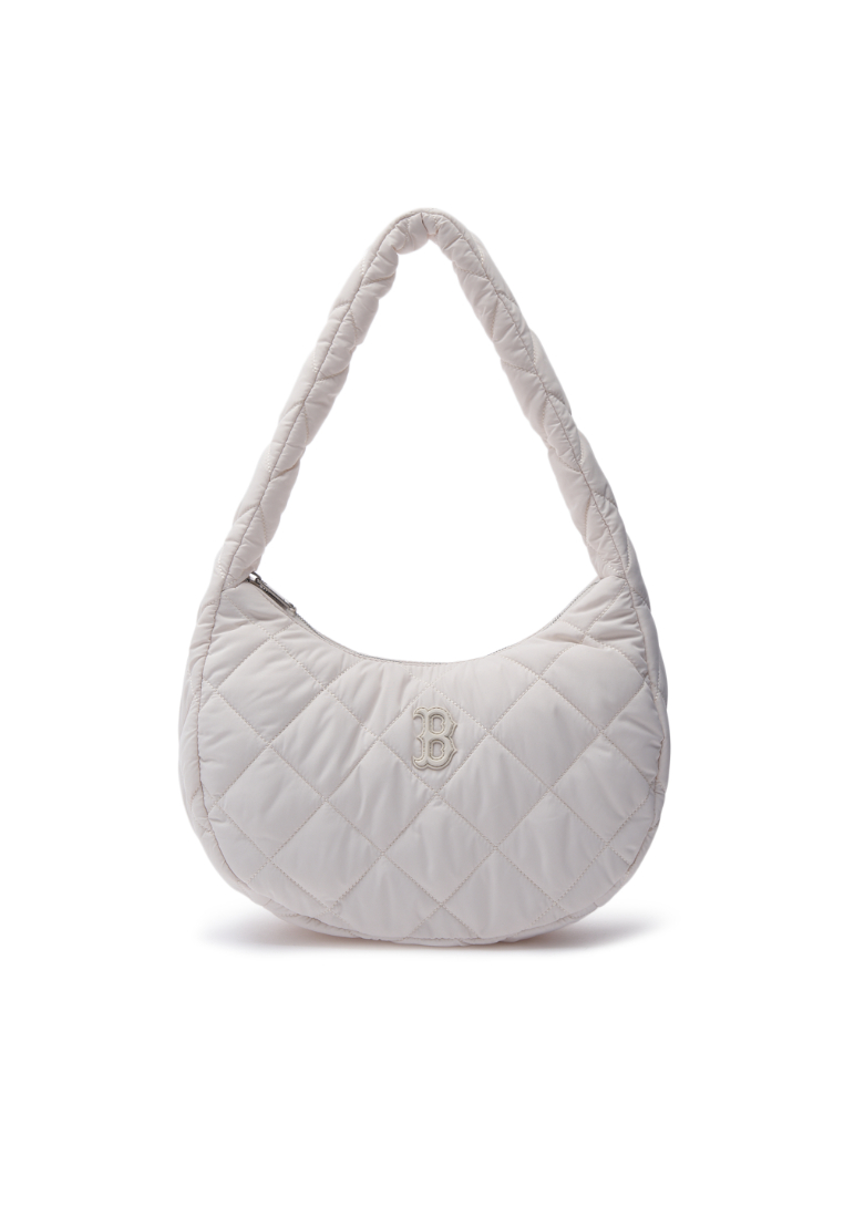 MLB PADDING QUILTED M-HOBO BAG BOSTON RED SOX