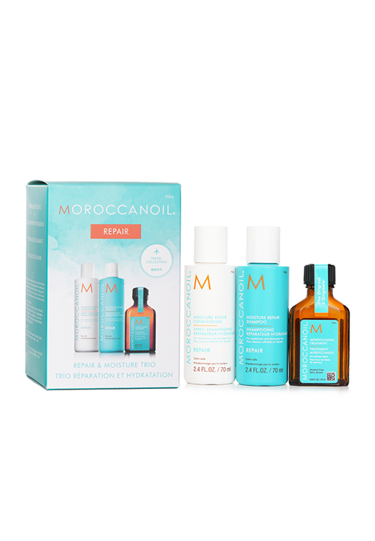Moroccanoil MOROCCANOIL - Repair & Moisture Trio Set 3pcs