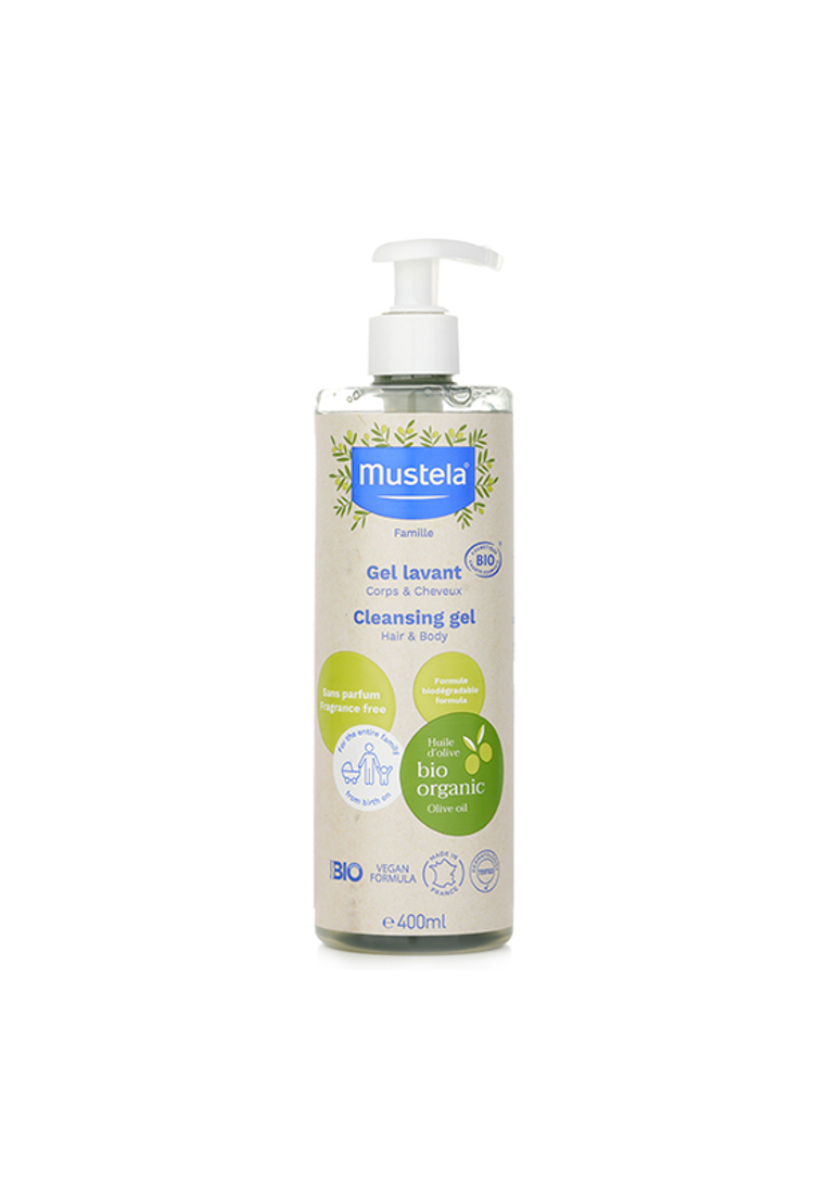 Mustela MUSTELA - Bio Organic Cleansing Gel (For Hair & Body) 400ml