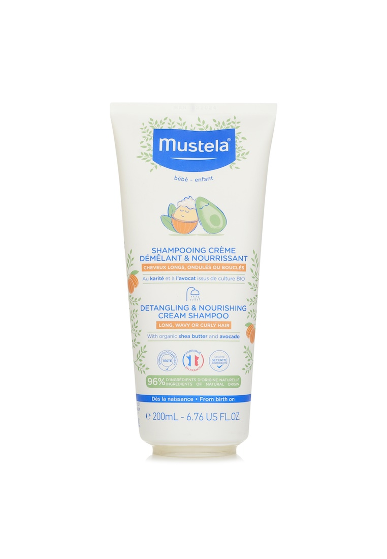 Mustela MUSTELA - Detangling & Nourishing Cream Shampoo 200ml