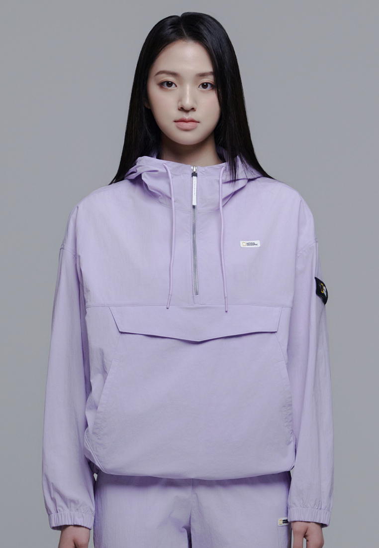 National Geographic Women’s CYGNUS Woven Stretch Hooded Anorak Jacket