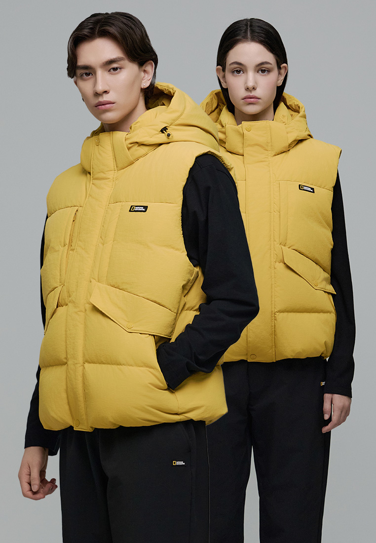 National Geographic Unisex HELENA Hooded Down Vest