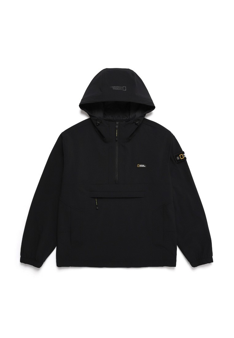 National Geographic Unisex ARCHELON Woven Stretch Hooded Anorak Jacket
