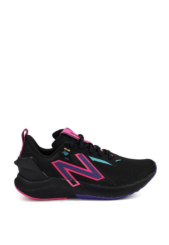 black and pink new balance shoes