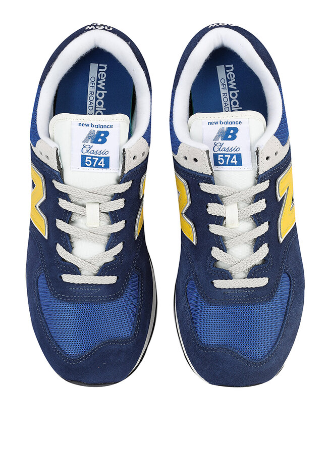 new balance blue tennis shoes