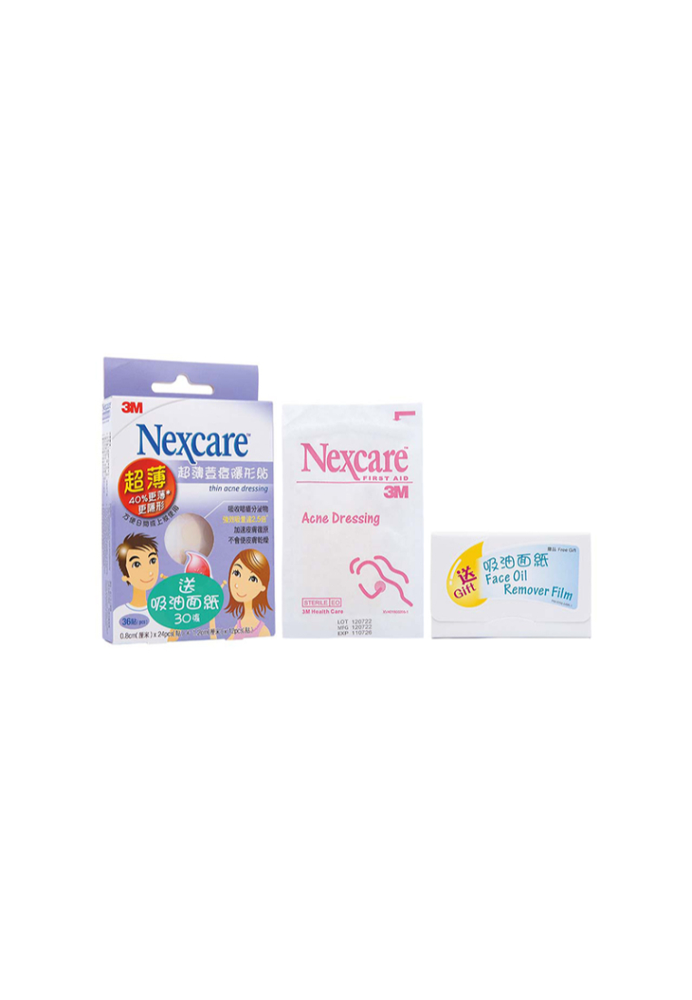 NEXCARE 3M - Nexcare Thin Acne Dressing pack 36piece