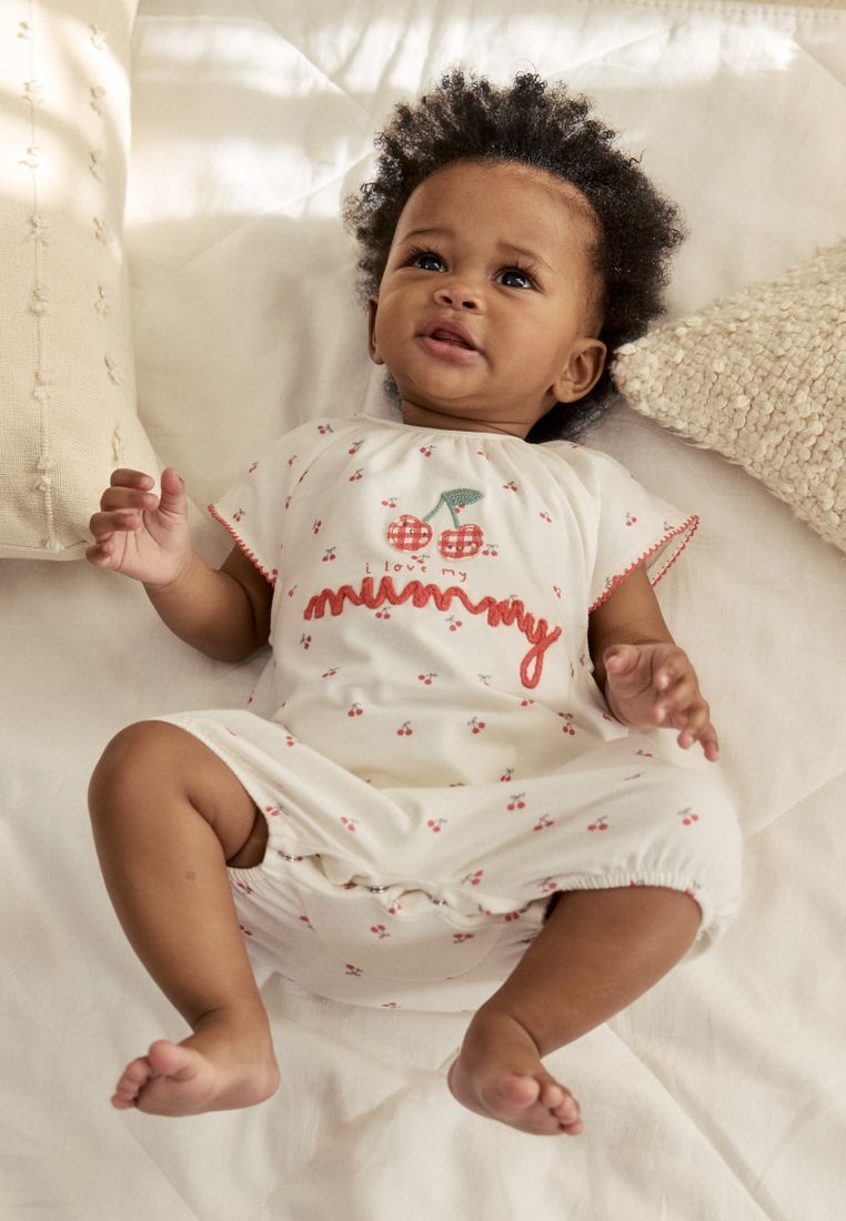 NEXT Jersey Baby Romper