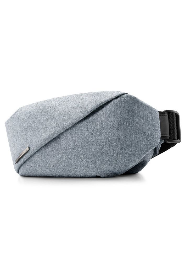 NIID Multiple Function ‧ Hidden 2way storage R0 Chest bag - Foggy Blue