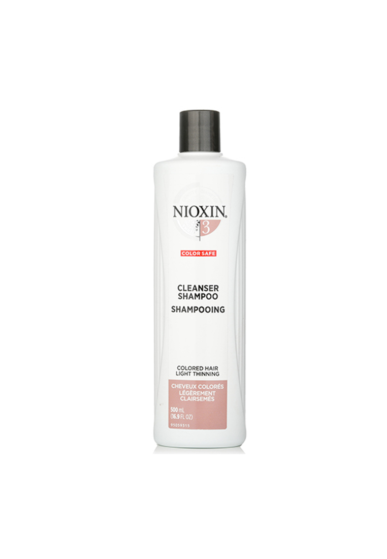 Nioxin NIOXIN - Derma Purifying System 3 Cleanser Shampoo (Colored Hair, Light Thinning, Color Safe)