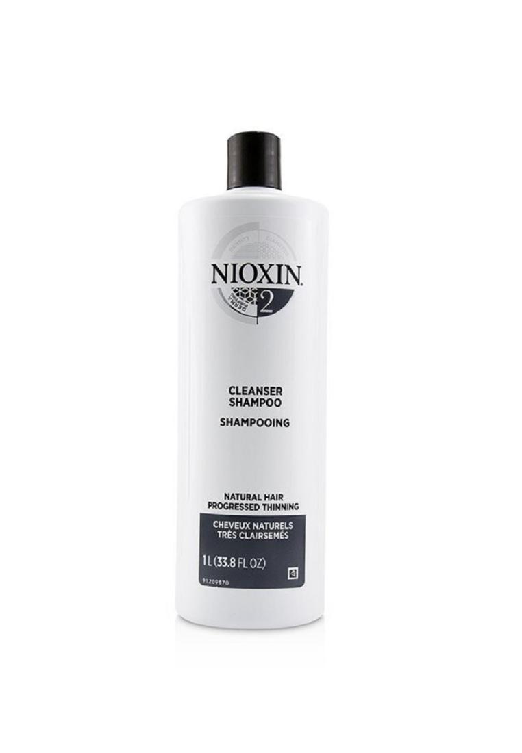 Nioxin Nioxin Derma Purifying System 2 Cleanser Shampoo 1000ml (For Natural Hair with Progressed Thi