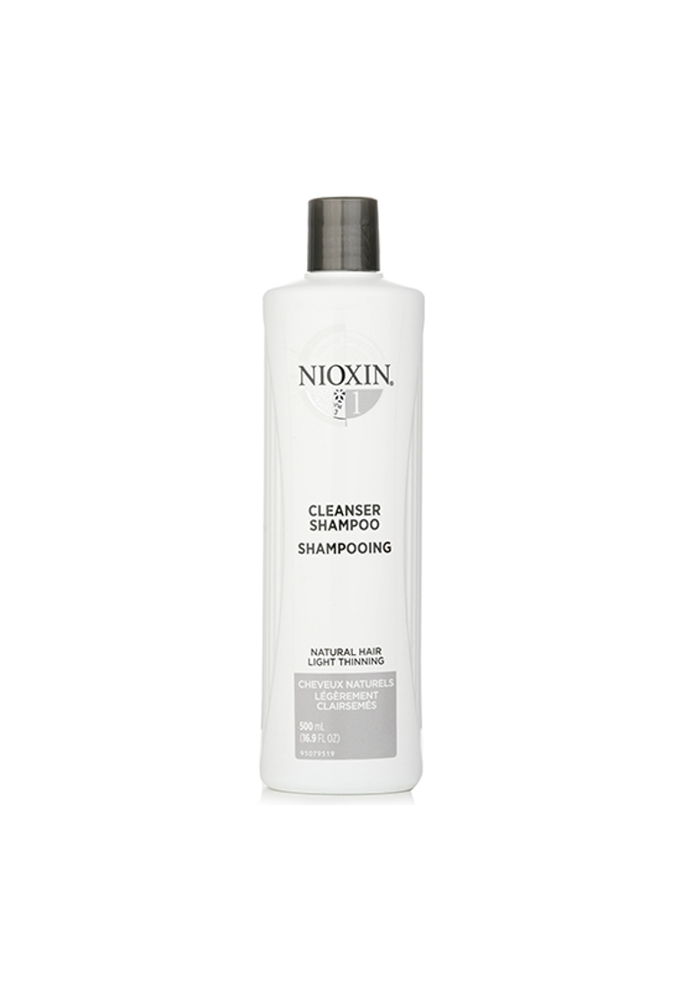 Nioxin NIOXIN - Derma Purifying System 1 Cleanser Shampoo (Natural Hair, Light Thinning) 500ml/16.9o