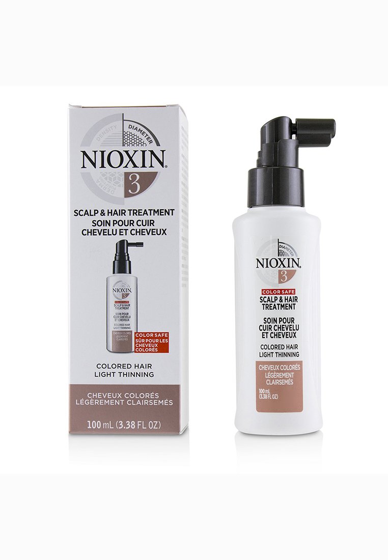 Nioxin NIOXIN - Diameter System 3 Scalp & Hair Treatment (Colored Hair, Light Thinning, Color Safe) 