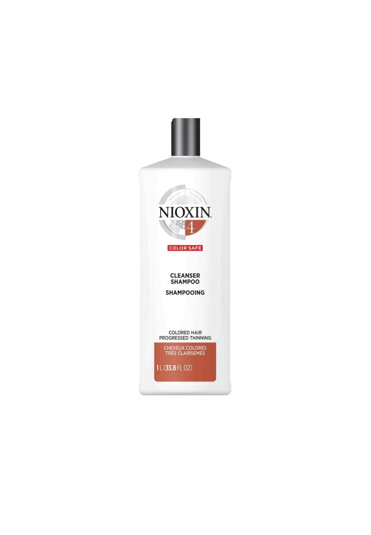 Nioxin Nioxin Derma Purifying System 4 Cleanser Shampoo 1000ml (For Colored Treated Hair with Progre