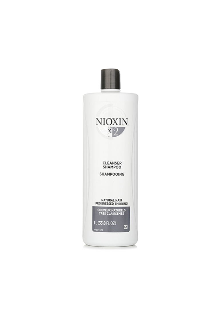Nioxin NIOXIN - Derma Purifying System 2 Cleanser Shampoo (Natural Hair, Progressed Thinning) 1000ml