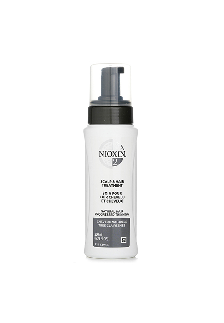 Nioxin NIOXIN - Diameter System 2 Scalp & Hair Treatment (Natural Hair, Progressed Thinning) 200ml/6