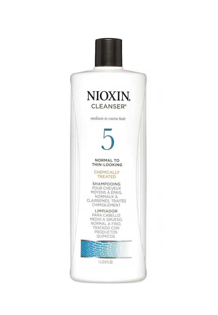 Nioxin Nioxin Derma Purifying System 5 Cleanser Shampoo 1000ml (For Chemically Treated Hair with Lig