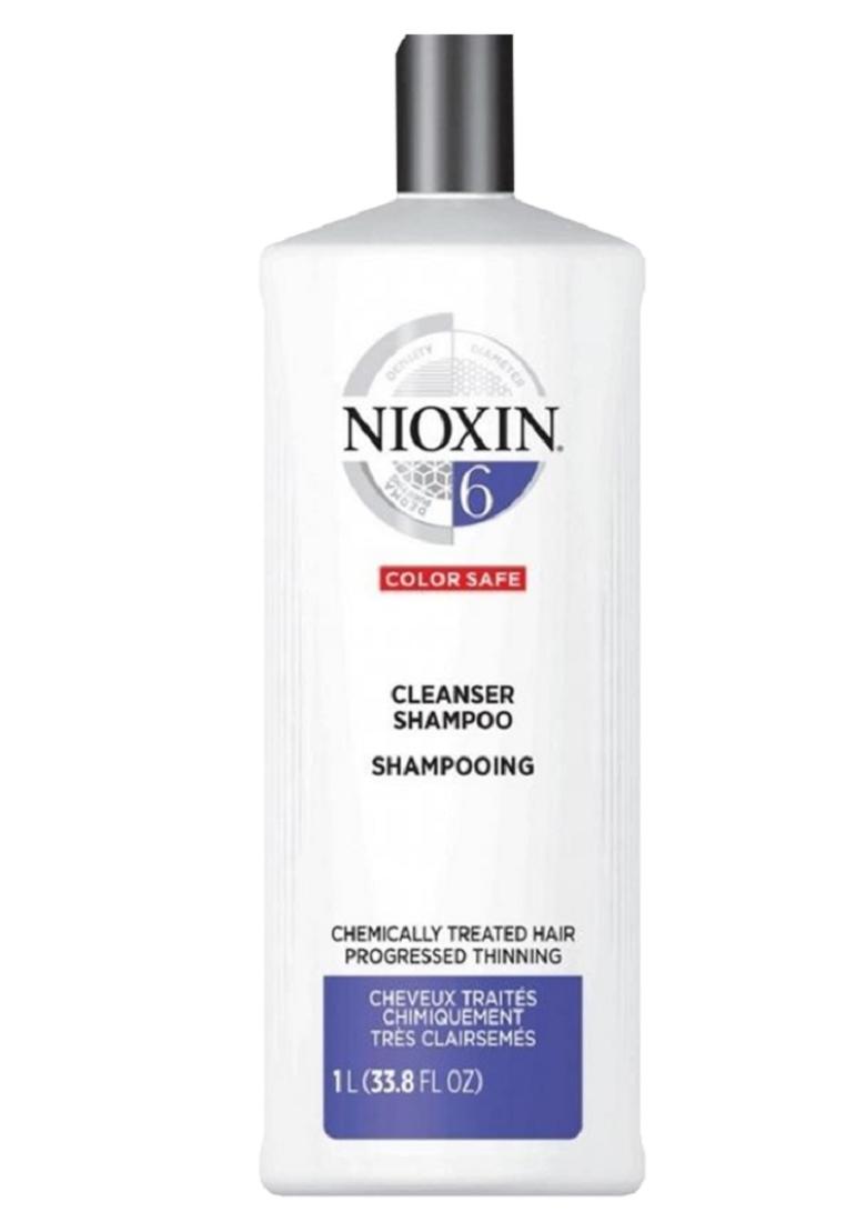 Nioxin Nioxin Derma Purifying System 6 Cleanser Shampoo 1000ml (For Chemically Treated Hair with Lig