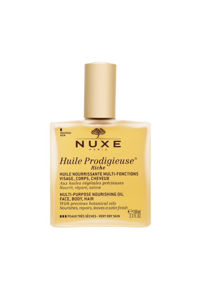 Nuxe Huile Prodigieuse Riche Multi-Purpose Nourishing Oil (Very Dry Skin) 100ml, 3.3fl.oz
