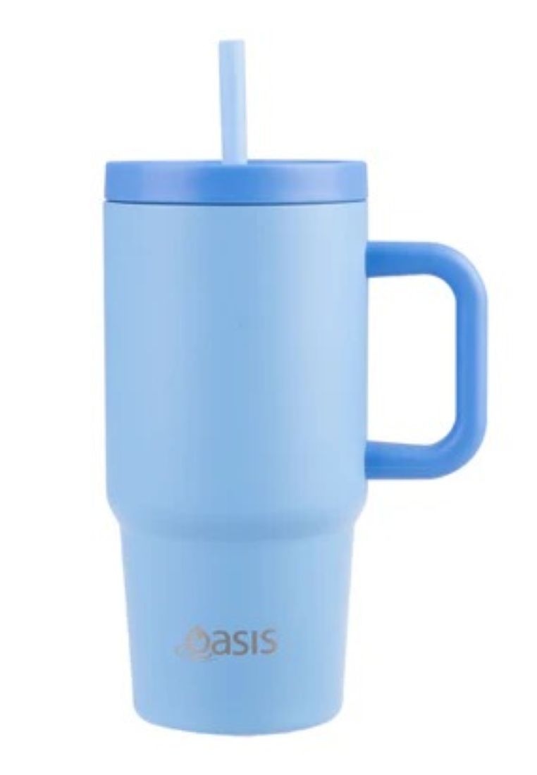Oasis Oasis Stainless Steel Insulated Mini Commuter Travel Tumbler 700ML - Blue