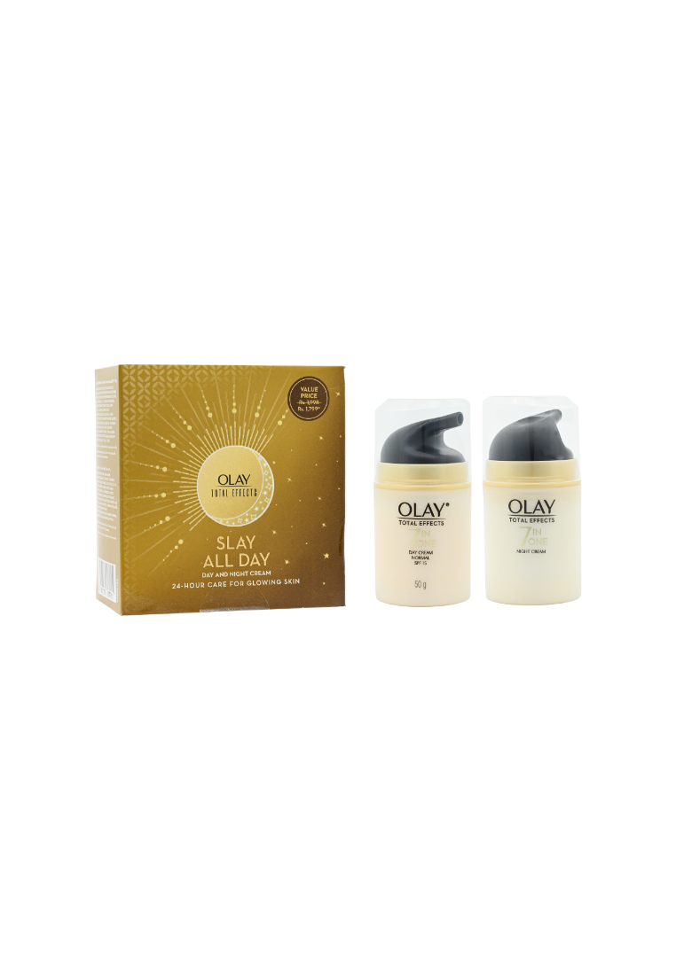 OLAY OLAY Total Effects 7 in One Day and Night Cream Set (2pcs) 2piece