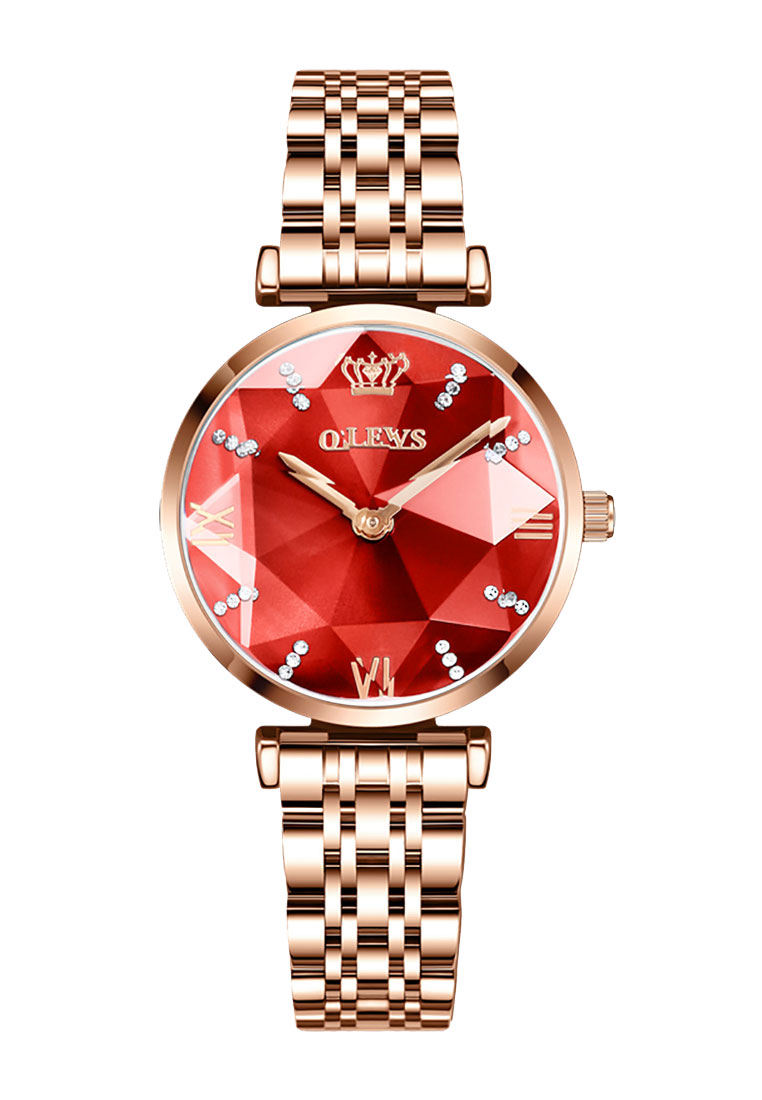 OLEVS Rubivelle Women Stainless Quartz Watch